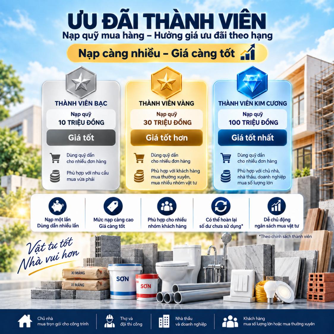 Ưu đãi thành viên